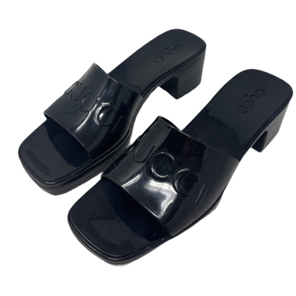 Gucci Black Mules